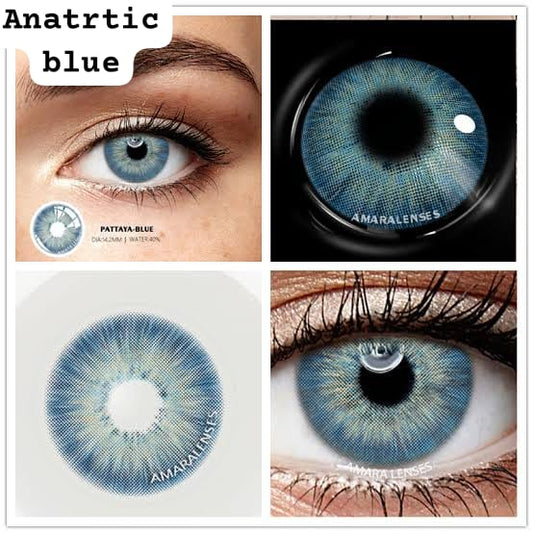 Antarctic Blue Cosmetic Lens