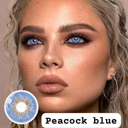 Peacock Blue Cosmetic Lens